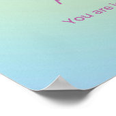 Angel Numéro Aura Poster 222 Alignement (Coin)