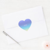 Angel-nummer 999 - hart sticker (Envelop)