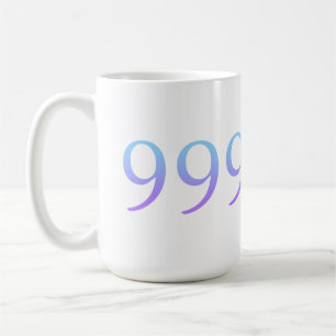 Angel-nummer 999 koffiemok