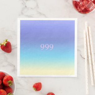 Angel-nummer 999 servet