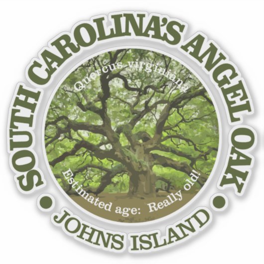 Angel Oak Sticker (Voorkant)