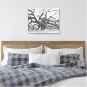 Angel Oak Tree Canvas Afdruk (Insitu (Slaapkamer))