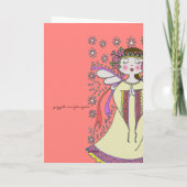 Angel Oekraïense volkskunst Kaart (Achterkant)