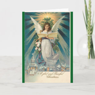 Angel of Christmas Peace Holiday Kaart