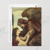 Angel of Death by Evelyn De Morgan Briefkaart (Voorkant / Achterkant)