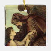 Angel of Death by Evelyn De Morgan Keramisch Ornament (Voorkant)