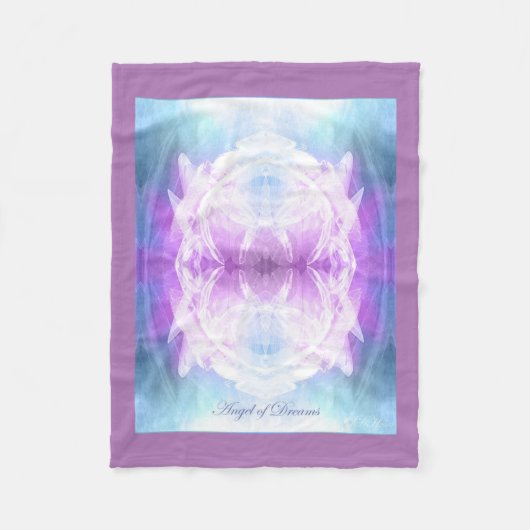 Angel of Dreams Fleece Blanket Deken (Voorkant)