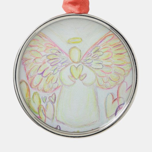 Angel of Hearts Art Ornament Pendant (Voorkant)