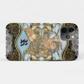 Angel of Love Monogram Delight Case-Mate iPhone Case (Achterkant (horizontaal))