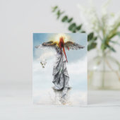 Angel of Mercy Briefkaart (Staand voorkant)