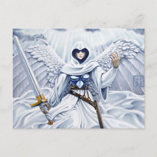 Angel of Mercy Briefkaart (Voorkant)