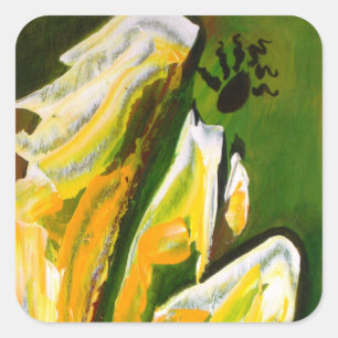 Angel of Reverence 2010 Vierkante Sticker