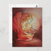 Angel of Spirit Briefkaart (Voorkant / Achterkant)