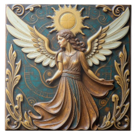 Angel of the Autumn Sun Tegeltje