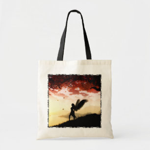 Angel op Dawn Canvas tas