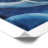 Angel op de maan poster (Hoek)