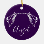 Angel Ornament (Paw Prints) (Voorkant)