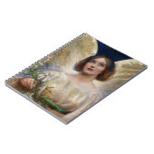 Angel paradisiaque Vintage + Carnet Lys blancs (Côté gauche)