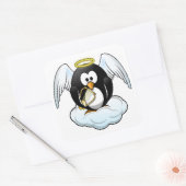 ANGEL PENGUIN VIERKANTE STICKER (Envelop)