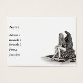 Angel, perdu dans la pensée Carte de visite (Devant)