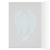 Angel perdu en amour, noir et vert Design (Intérieur (Gauche))