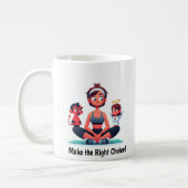 Angel personnalisable vs Devil Fitness Mug (Gauche)
