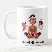 Angel personnalisable vs Devil Fitness Mug