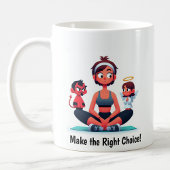 Angel personnalisable vs Devil Fitness Mug