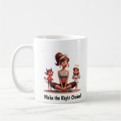Angel personnalisable vs Devil Fitness Mug (Gauche)