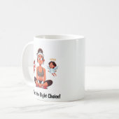 Angel personnalisable vs Devil Fitness Mug (Devant gauche)