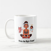 Angel personnalisable vs Devil Fitness Mug (Gauche)