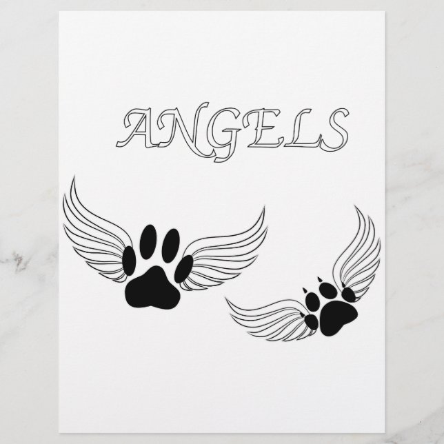 Angel Pet Paws (Voorkant)
