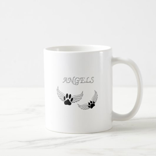 Angel Pet Paws Koffiemok (Rechts)