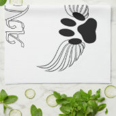 Angel Pet Paws Theedoek (Gevouwen)