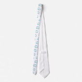 Angel Pet tekent in blauw Stropdas (Achterkant)