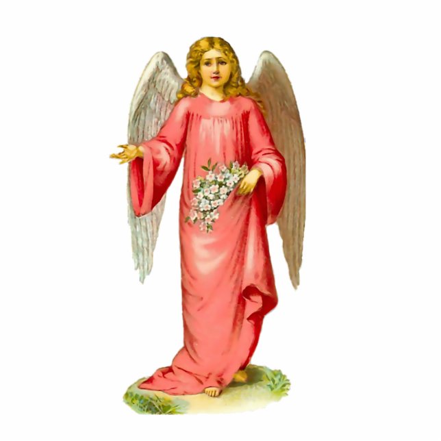 Angel Photo Sculpture Fotobeeldje Ornament (Voorkant)