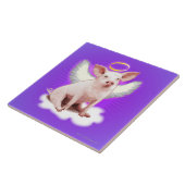 Angel Pig Tegeltje (Zijkant)