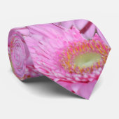 Angel Pink Gerbera Flowers, Stropdas (Opgerold)