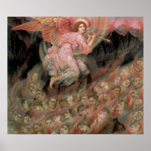 Angel Pipetteer naar Souls in Hell door Evelyn De Poster