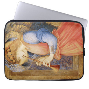 Angel Playing a Flageolet (door Edward Burne-Jones Laptop Sleeve