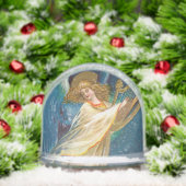 Angel Playing Music On A Harp (Noël)