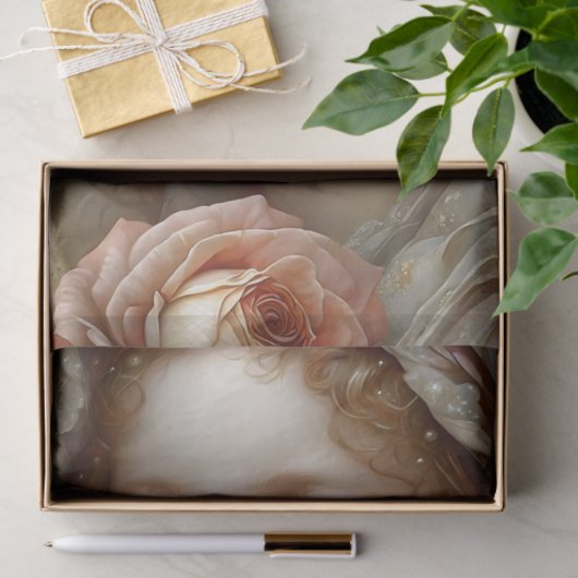  Angel Portret Decoupage Tissuepapier (Geschenk)