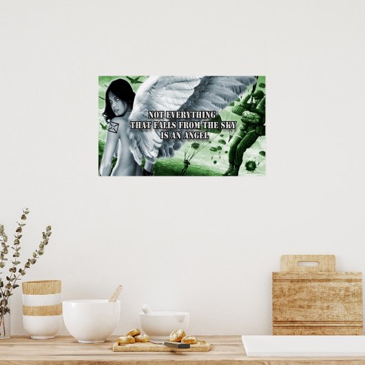 Angel Poster (Keuken)