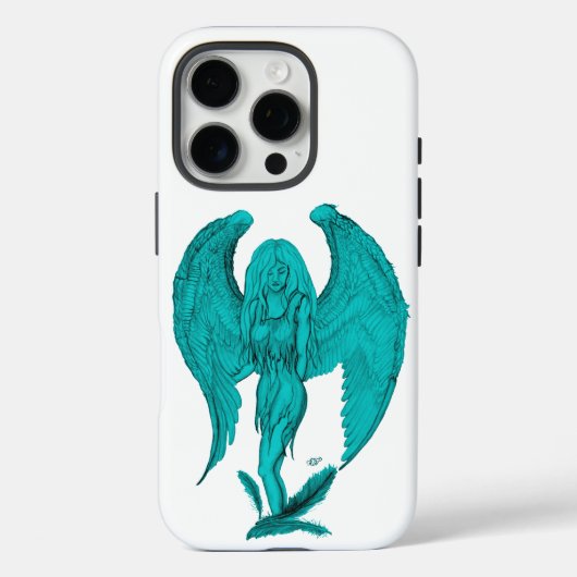 Angel , Potlood Drawing Case-Mate iPhone Case (Achterkant)