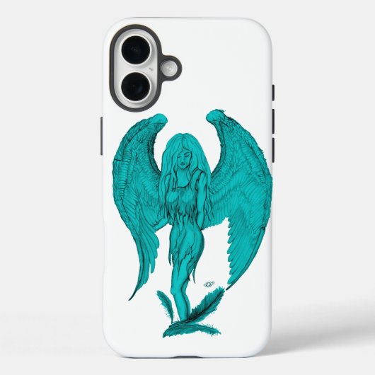 Angel , Potlood Drawing Case-Mate iPhone Case (Achterkant)
