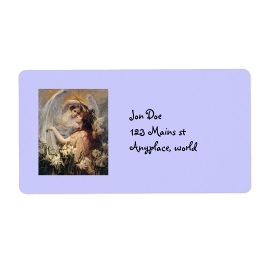 Angel Power Etiket (Voorkant)