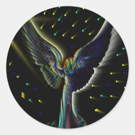 Angel Power Sticker