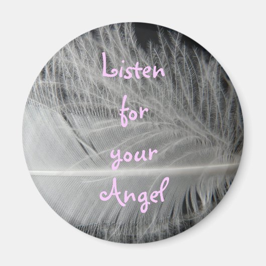 Angel Quote Magnet Magneet (Voorkant)