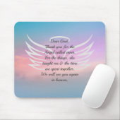 Angel Quote Prayer Muismat (Met muis)