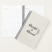 Angel Rayures de plume ivoire blanc gris Zen (Devant avec enveloppe)